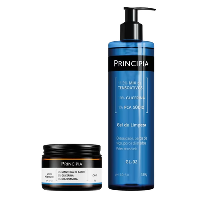Kit Limpeza e Hidratação Dia e Noite Principia (2 Produtos)