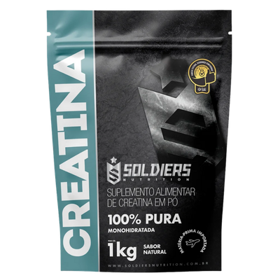 Creatina Monohidratada Soldier Nutrition 1kg