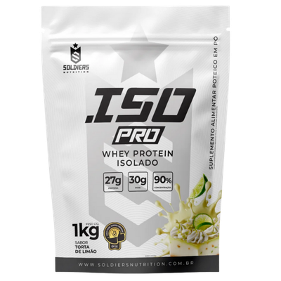 Iso Pro Whey Isolado Soldier Nutrition 1kg