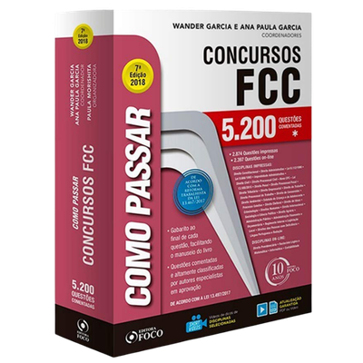 Como Passar em Concursos FCC — preço na Amazon