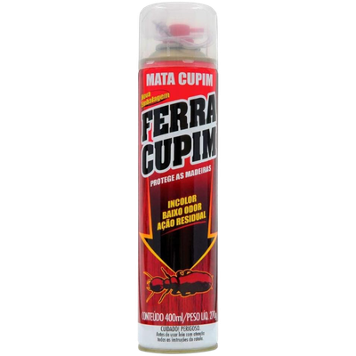 Ferra Cupim Aerosol — preços na Amazon e Mercado Livre