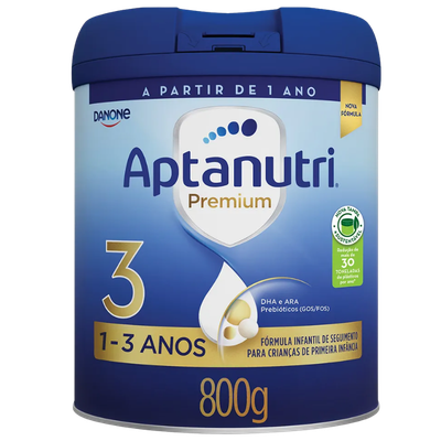 Fórmula Aptamil 3 — preços na Amazon e Mercado Livre