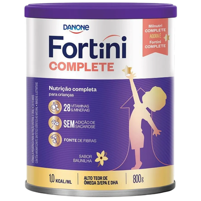 Fórmula Fortini Complete — preços na Amazon e Mercado Livre