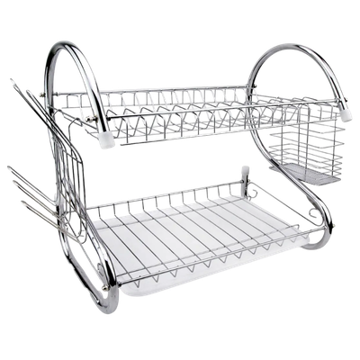 Escorredor inox duplo