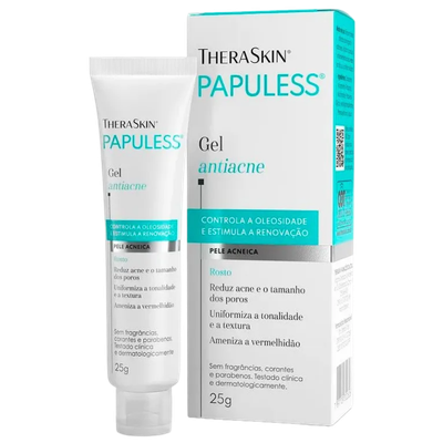 Gel Anti Acne TheraSkin Papuless Hipoalergênico — preço no Mercado Livre e Amazon