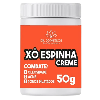 Kit 2 Cremes Xô Espinha Clareador Anti Acne — preço no Mercado Livre