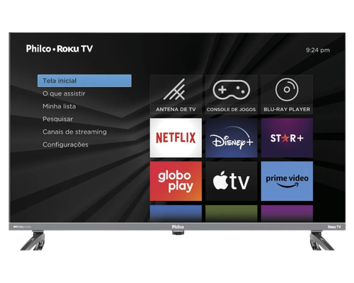 Smart TV Philco 32 Roku TV preços Amazon e Mercado Livre
