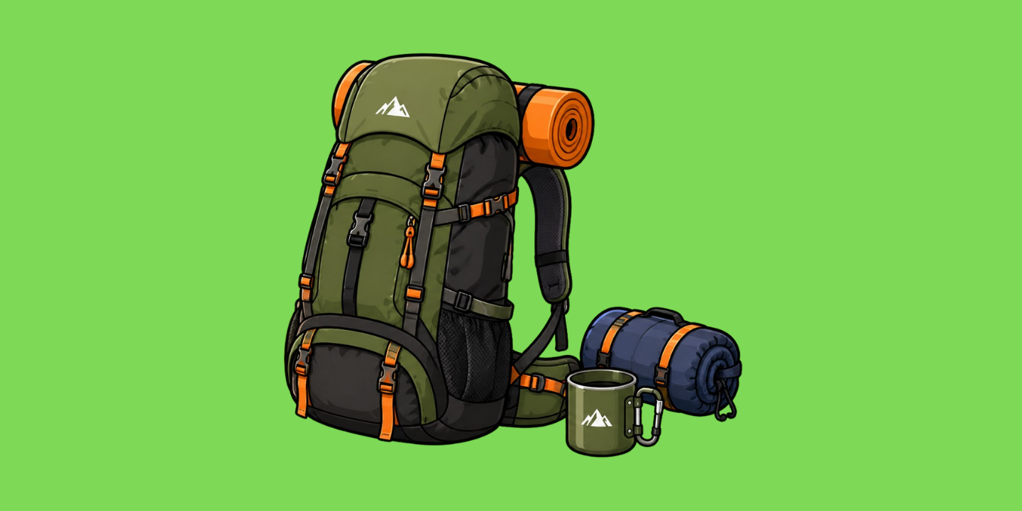 mochilas e bolsas de camping trila e acampamento