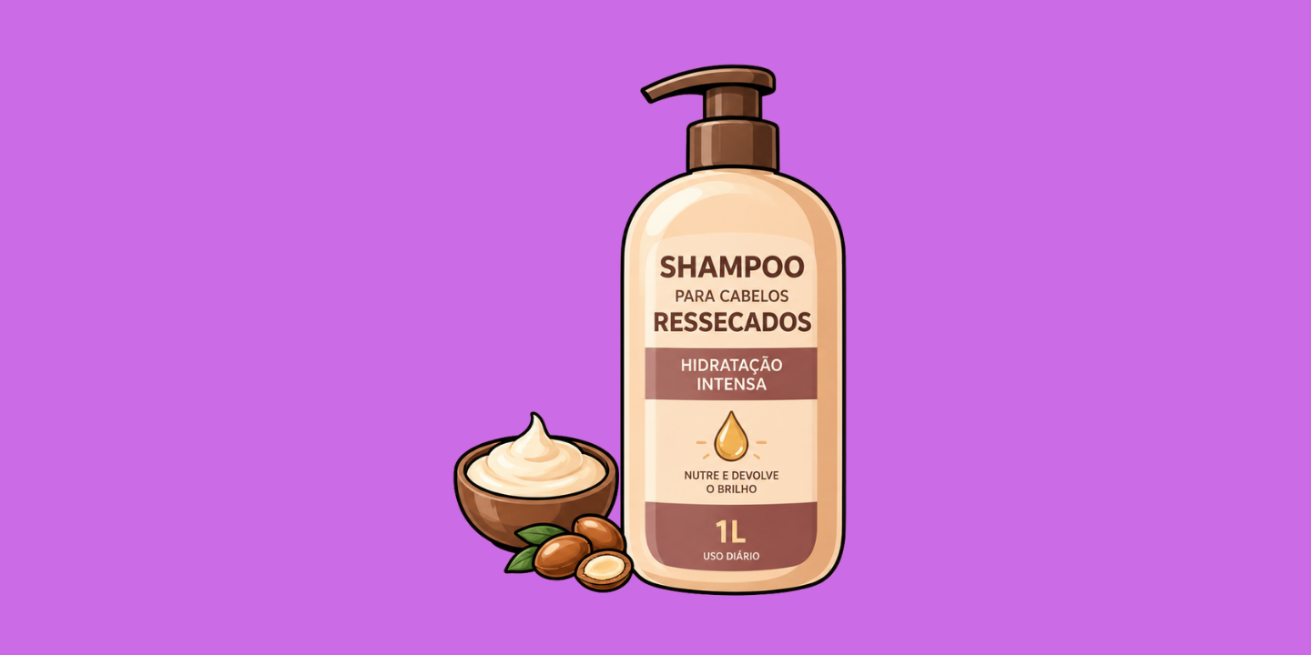 shampoos para cabelos ressecados de 1 litro alto rendimento