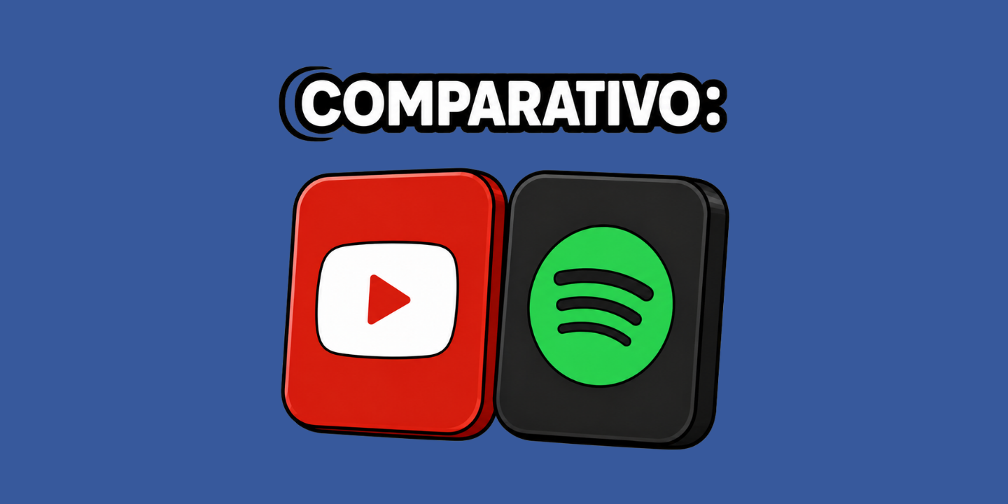 comparativo spotify vs youtube premium qual vale mais a pena