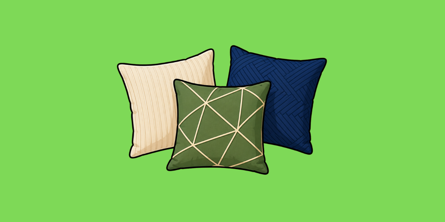 jogos e kits de almofadas para decoração