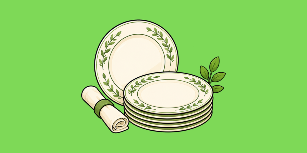 12 Melhores Jogos de Pratos 6 Peças para Almoço, Jantas e Sobremesa