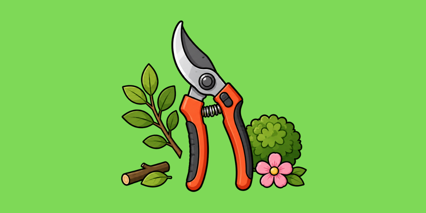 melhores tesouras de poda para jardim e horta