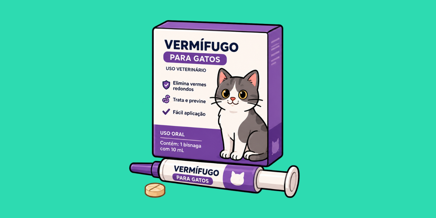 melhores vermífugos para gato uso interno e externo