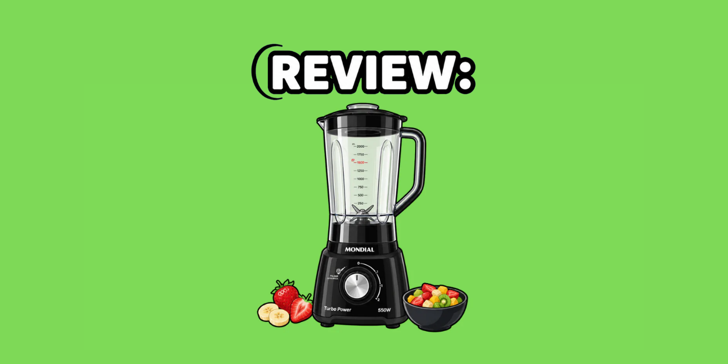 review liquidificador turbo power mondial original