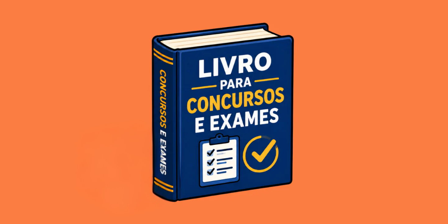 livros para passar em exame e concursos publicos