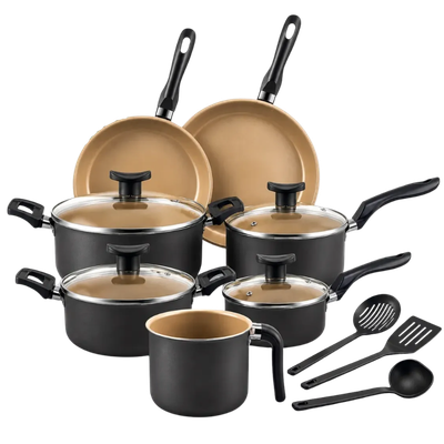 Conjunto de Panelas Essenza Di Chef 10 Peças Antiaderente — preço no Mercado Livre
