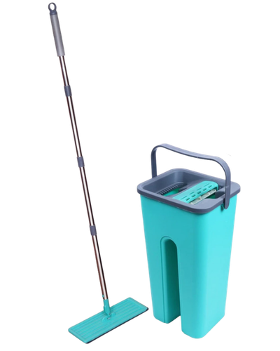 Rodo Mop Flat com Balde e 2 Refis — preço na Shopee