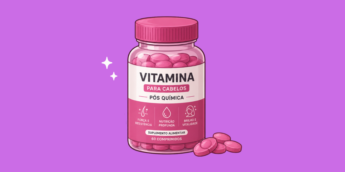 vitaminas para cabelos quimicamente tratados