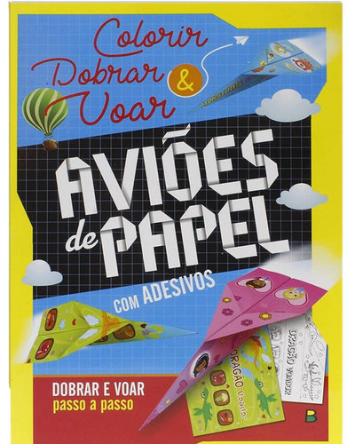 Colorir e Dobrar: Avi&otilde;es de Papel &mdash; pre&ccedil;os na Amazon