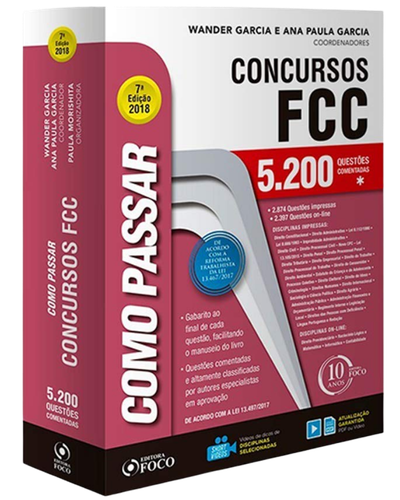Como Passar em Concursos FCC &mdash; pre&ccedil;o na Amazon