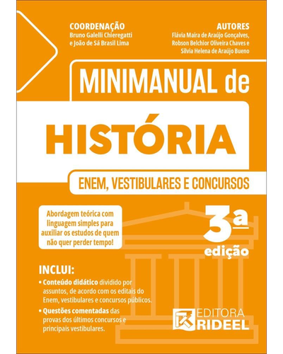 Minimanual de História — Enem, Vestibulares e Concursos
