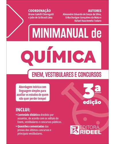 Minimanual de Química — Enem, Vestibulares e Concursos