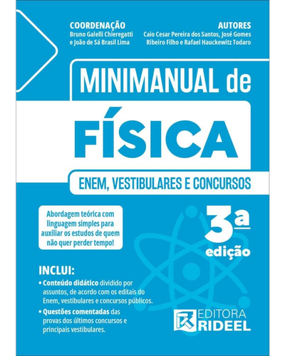 Minimanual de Física — Enem, Vestibulares e Concursos