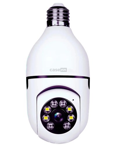 Câmera Lâmpada de Segurança Casenn IP Wifi 360° — preço no Mercado Livre
