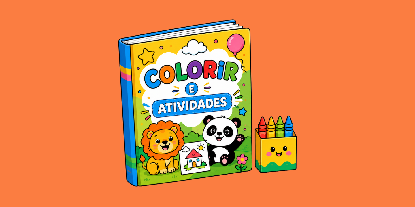 melhores livros para colorir e atividades infantis