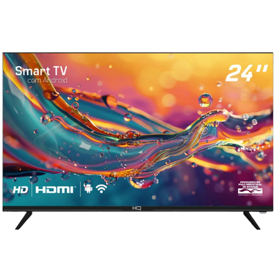 Smart TV HQ HQSTV24NP 24 polegadas HD Android 11 HDR
