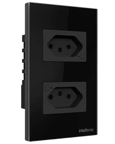 Tomada Inteligente Intelbras Etw 1002 Dupla — preço no Mercado Livre