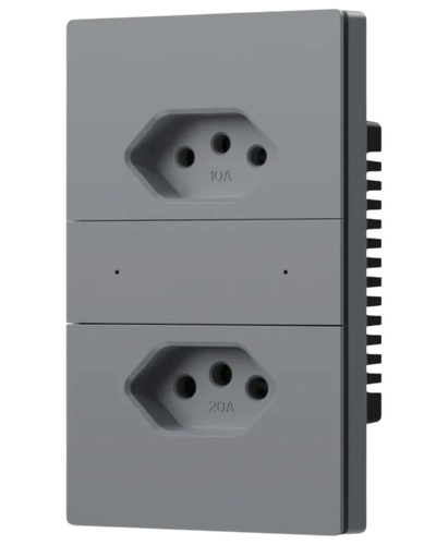Tomada Dupla Zigbee Novadigital 10a e 20a — preço no Mercado Livre