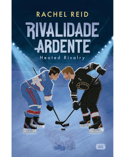Rivalidade Ardente, de Rachel Reid, romance esportivo em portugu&ecirc;s