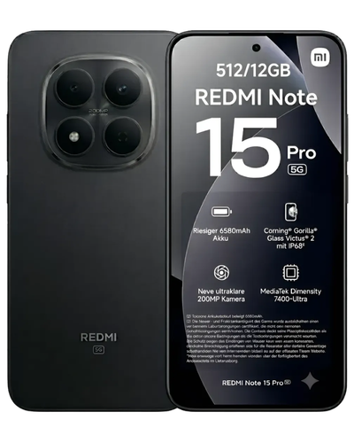 Xiaomi Redmi Note 15 Pro 5G 512GB 12GB RAM