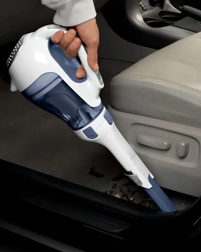 Aspirador portátil Black+Decker APB12000 branco e cinza sem fio