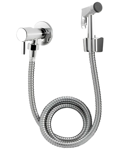 Ducha higi&ecirc;nica Link Metais completa em metal