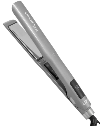 Prancha Lizz Original Extreme Titanium cinza com display