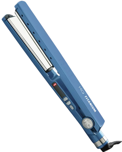 Prancha MQ Professional Titanium 450 graus Fahrenheit azul