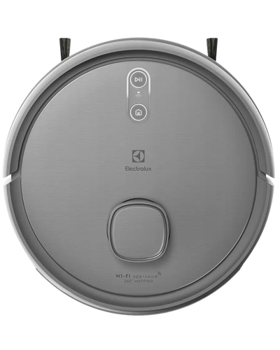 Robô aspirador Electrolux ERB61 cinza com sensor de mapeamento a laser