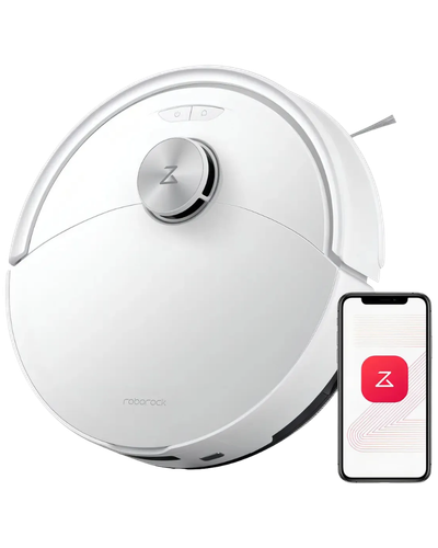 Robô aspirador Roborock Q10 VF branco com mapeamento a laser e Wi-Fi