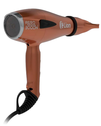 Secador profissional Lion Aero cobre de 3000W com tecnologia i&ocirc;nica