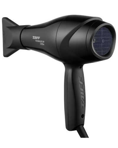 Secador Taiff Tourmaline &Iacute;on preto de 2100W com bico concentrador