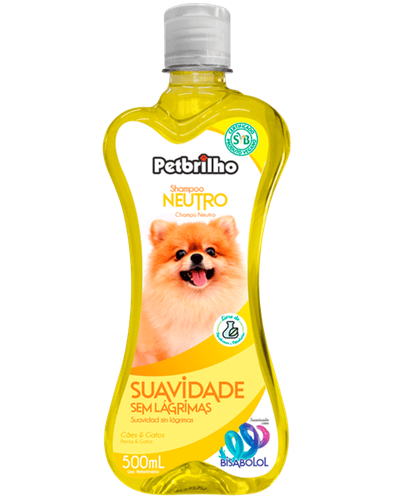 Shampoo Neutro C&atilde;es e Gatos Petbrilho 500 ml