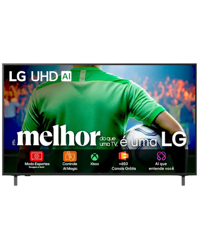 Smart TV LG UHD AI UA85 de 50 polegadas