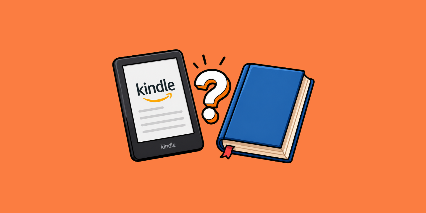Kindle ou Livro Físico: Qual Vale Mais a Pena em 2026?