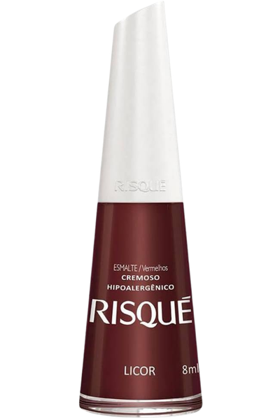 Esmalte vermelho Risqu&eacute; Licor