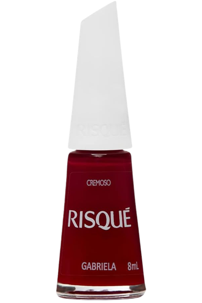 Esmalte vermelho Risqu&eacute; Gabriela
