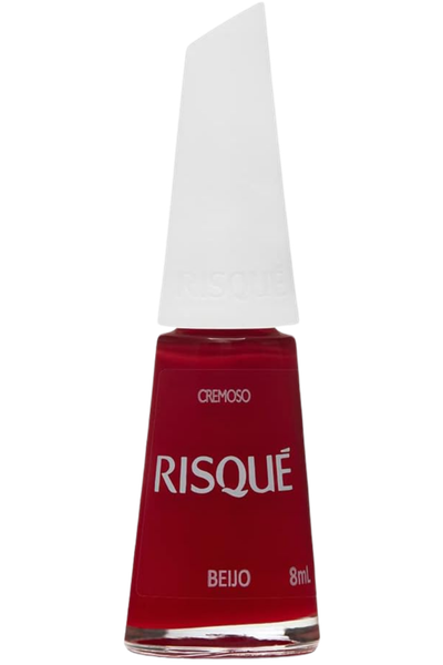 Esmalte vermelho Risqu&eacute; Beijo