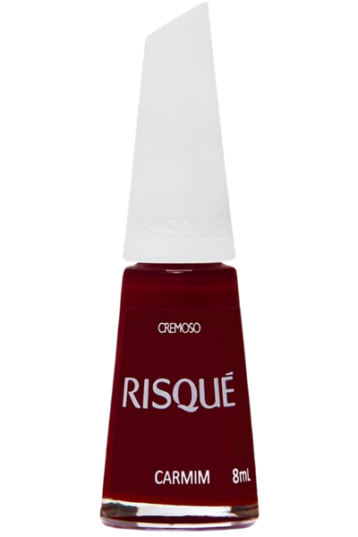 Esmalte vermelho Risqu&eacute; Carmim